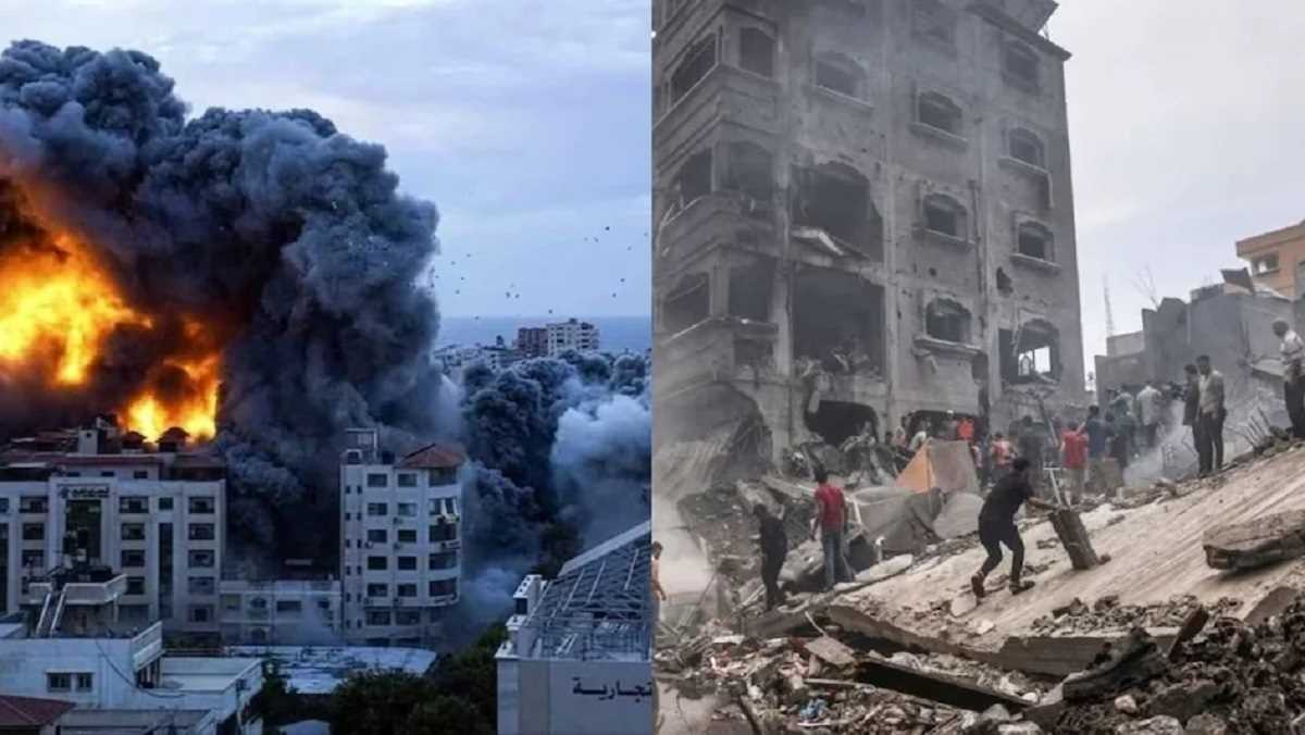 गाजा में इजरायली हवाई हमलों में 15 फिलिस्तीनियों की मौत